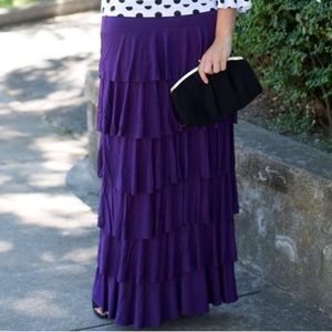 Dainty Jewells Perfect Ruffle Skirt Maxi